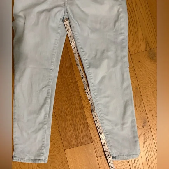 Baby Blue Talbots Petite Ankle Jeans - Picture 6 of 6